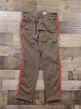 AG Adriano Goldschmied The Caden Trouser Women’s 26R Brown Stripe